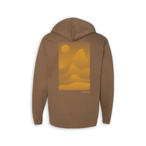 Mountain Fog Hoodie - Saddle