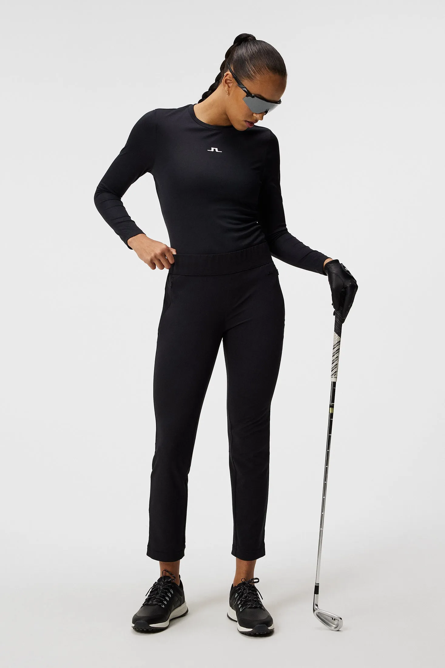 Nea Pull On Golf Pant / Black