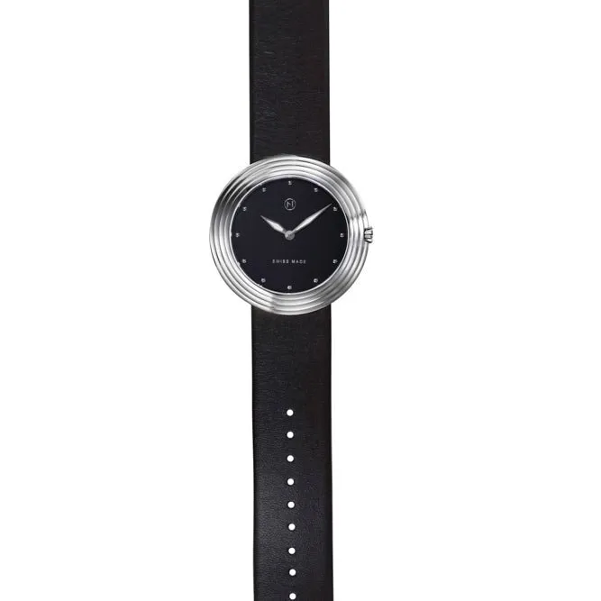 Nove Streamliner 40mm Black Silver