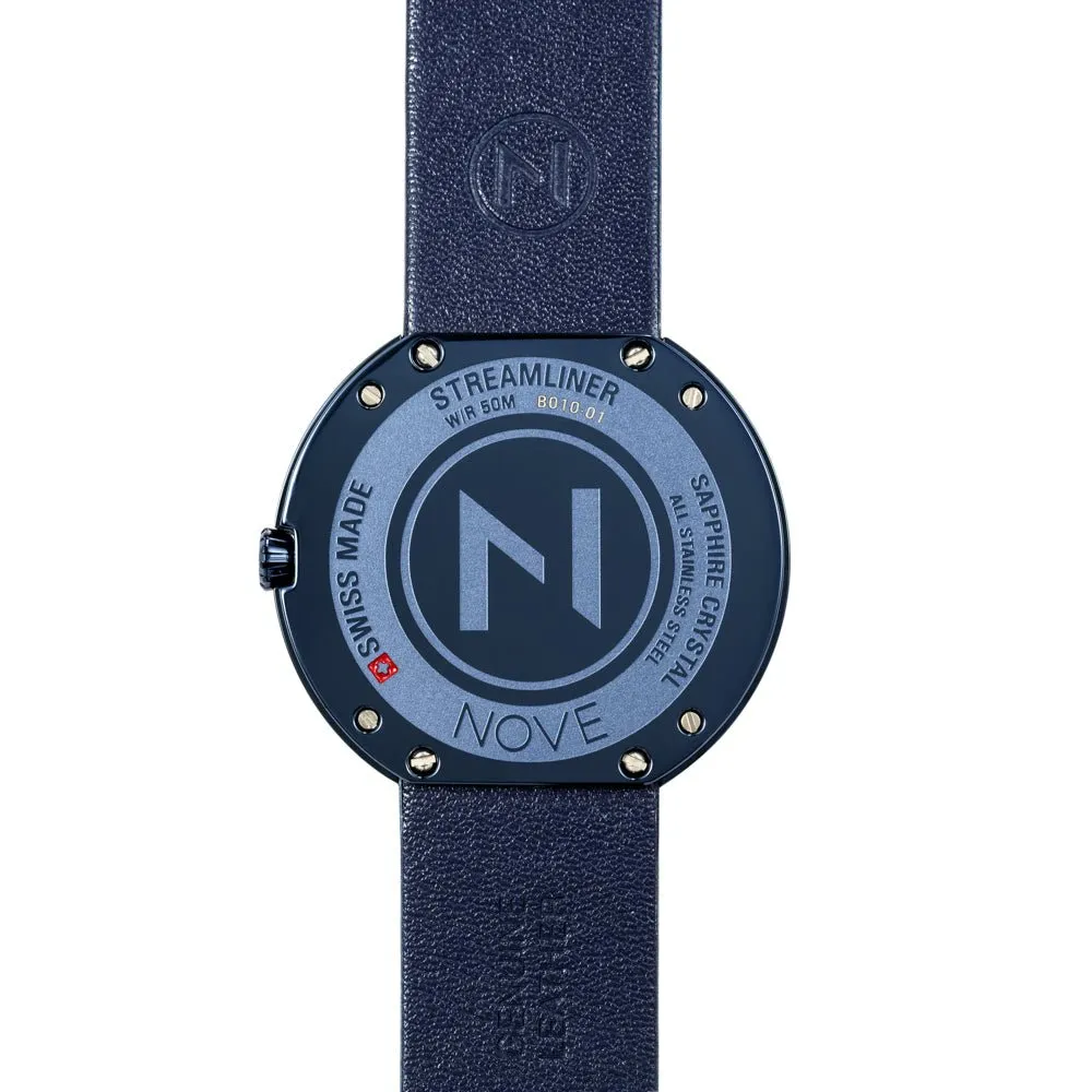 Nove Streamliner 40mm Blue