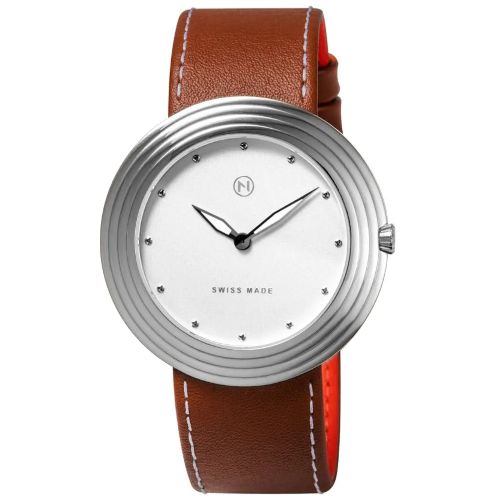 Nove Streamliner 40mm Brown White