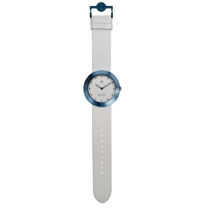 Nove Streamliner 46mm White Blue