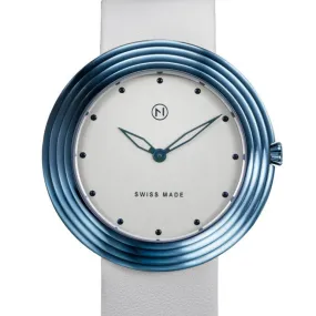 Nove Streamliner 46mm White Blue