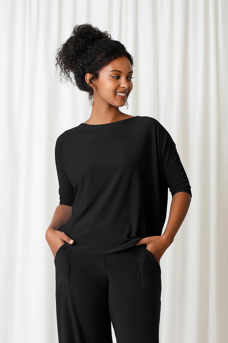 Nu Cinch Top | Black