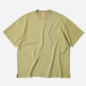 OG VINTAGE DYEING HALF TEE - MUSTARD