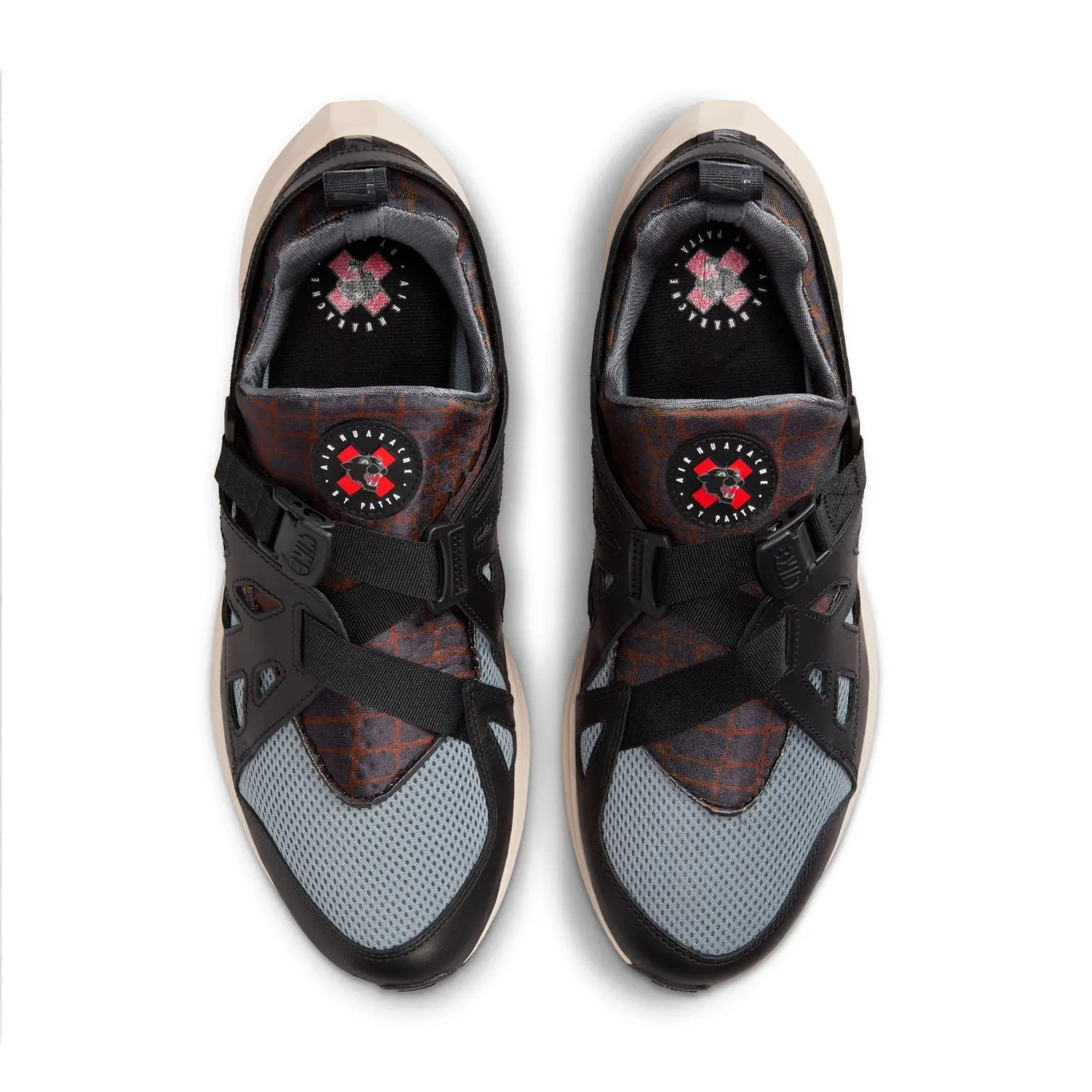   Patta Air Huarache 'Black Cool Grey'