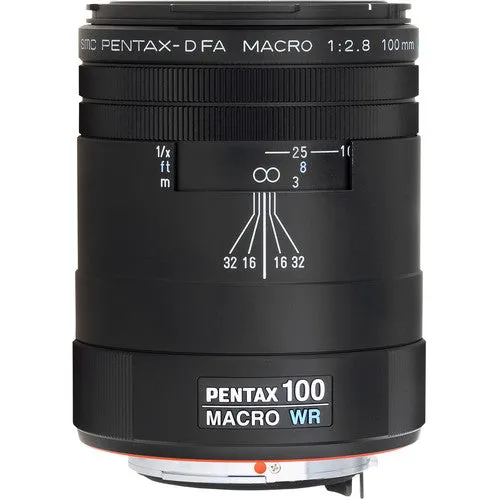 Pentax 100mm f/2.8 WR D FA smc Macro Lens for Pentax Digital SLR Cameras