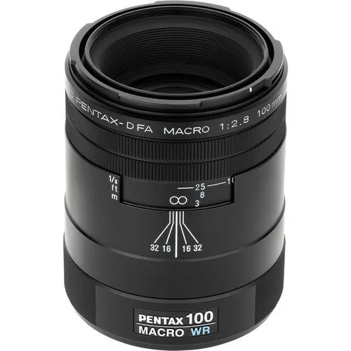 Pentax 100mm f/2.8 WR D FA smc Macro Lens for Pentax Digital SLR Cameras