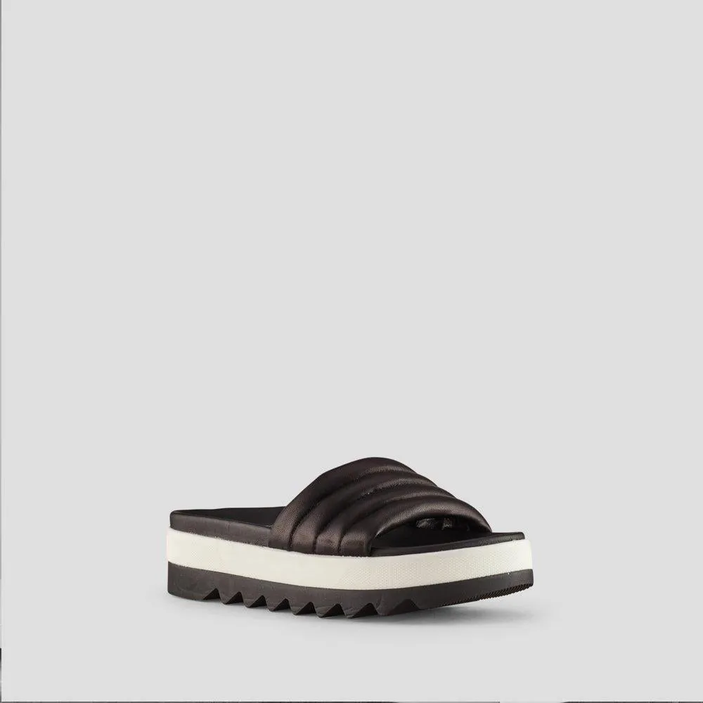 Prato Leather Water-Repellent Sandal