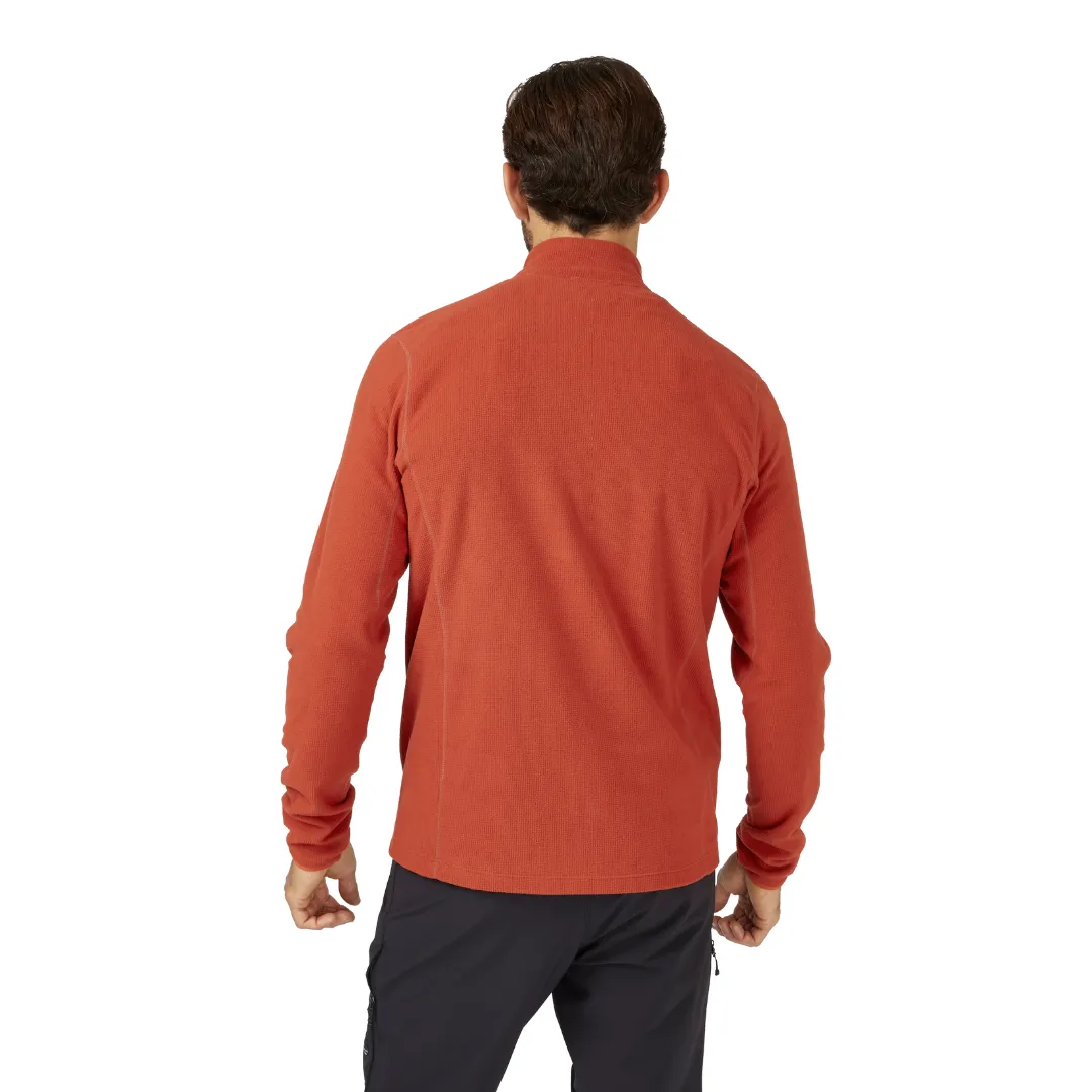 Rab Men's Tecton Pull-On Half Zip Fleece (Red Clay)