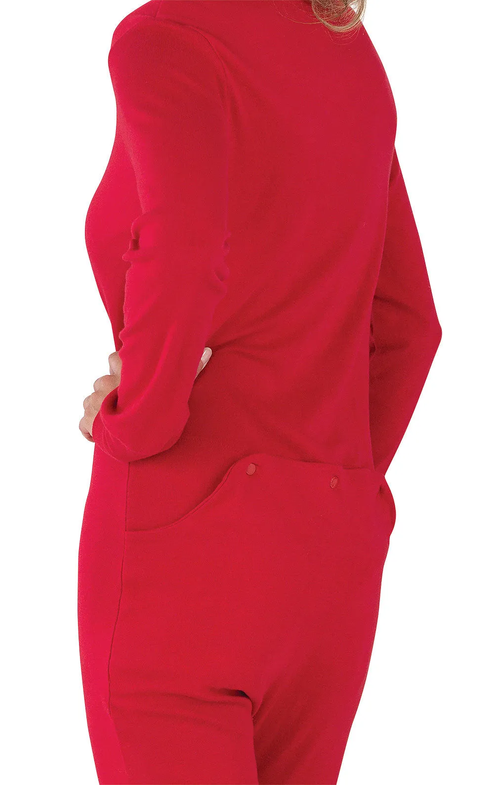 Red Dropseat Women's Pajamas - Pet & Owner