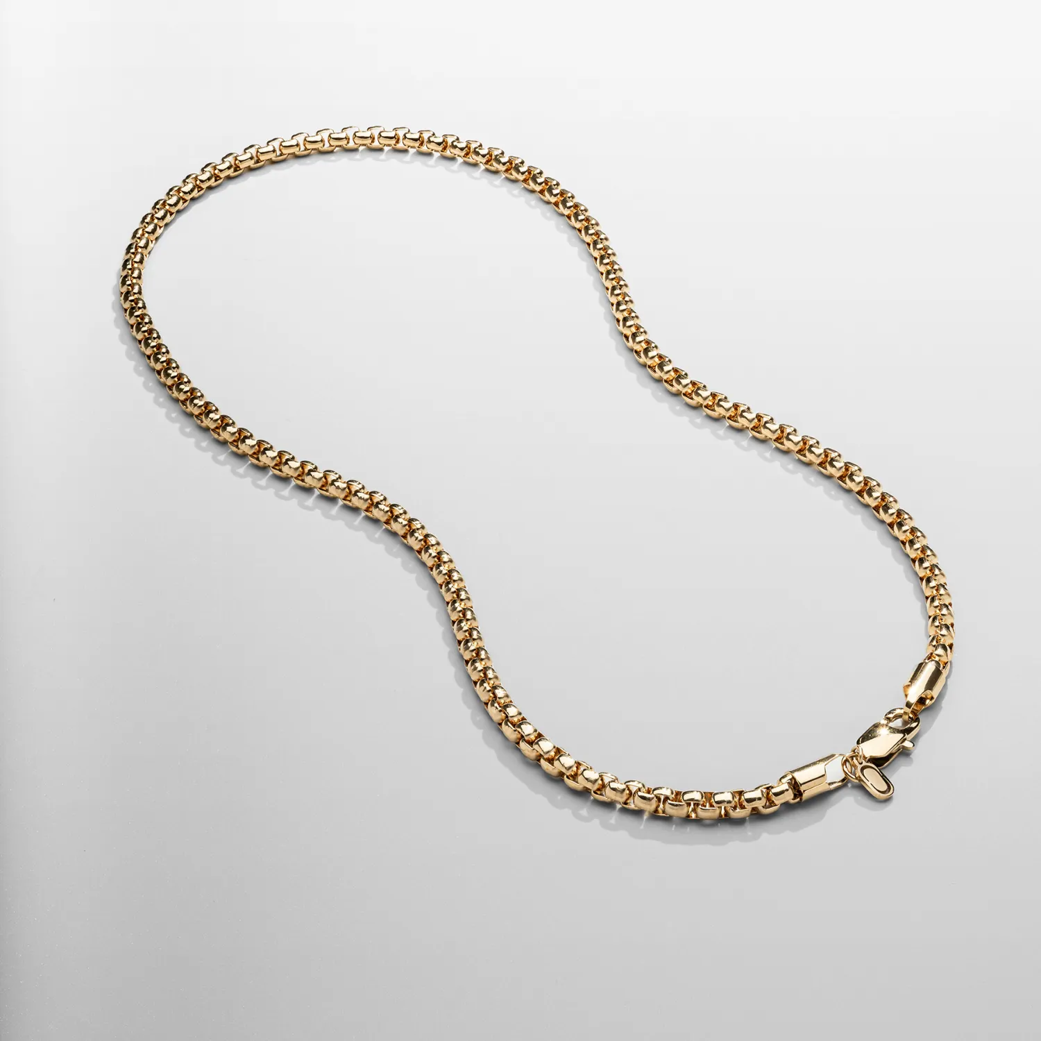 Round Box Chain (Gold) 5mm