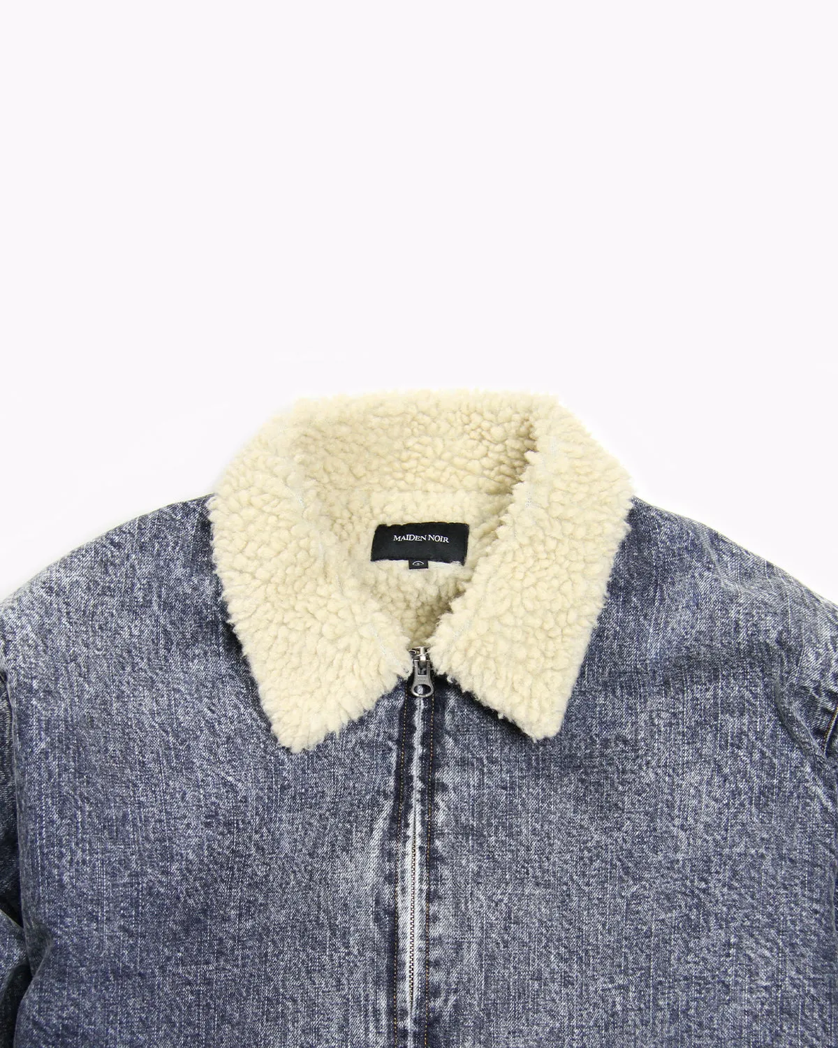 Sherpa Denim Jacket - Indigo