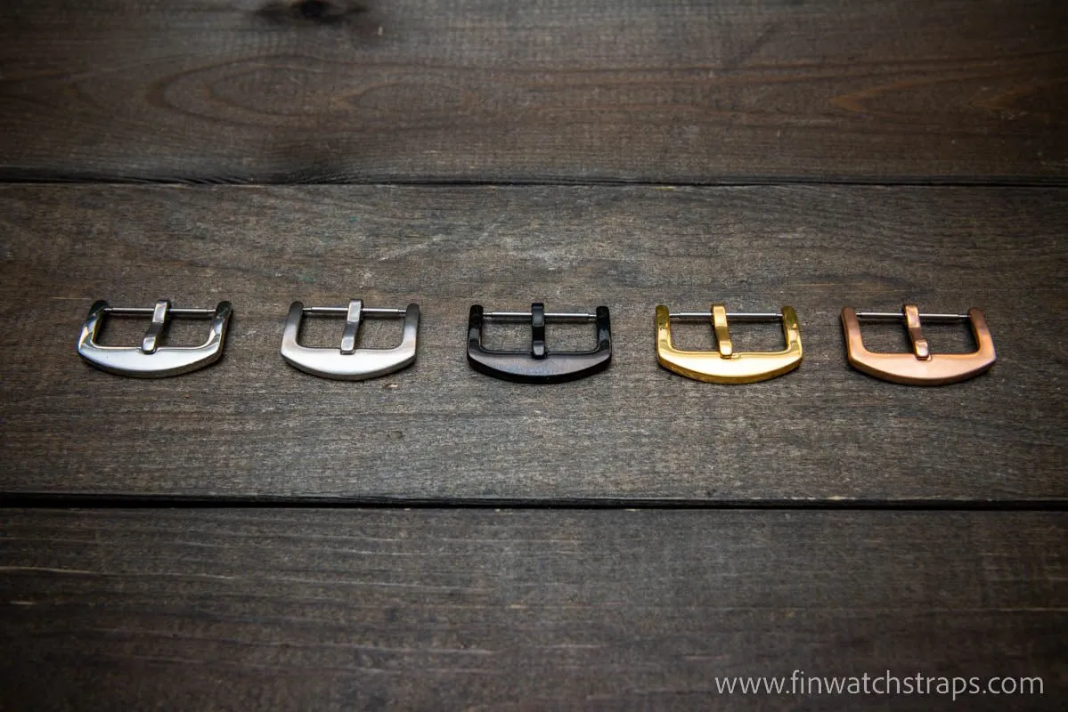 Stainless steel buckle (black, silver, rose gold, gold) 10 mm-24 mm