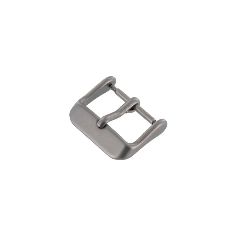 Stainless steel buckle (brushed, polished) 16 mm, 18 mm, 19 mm, 20 mm, 21 mm, 22 mm, 24 mm