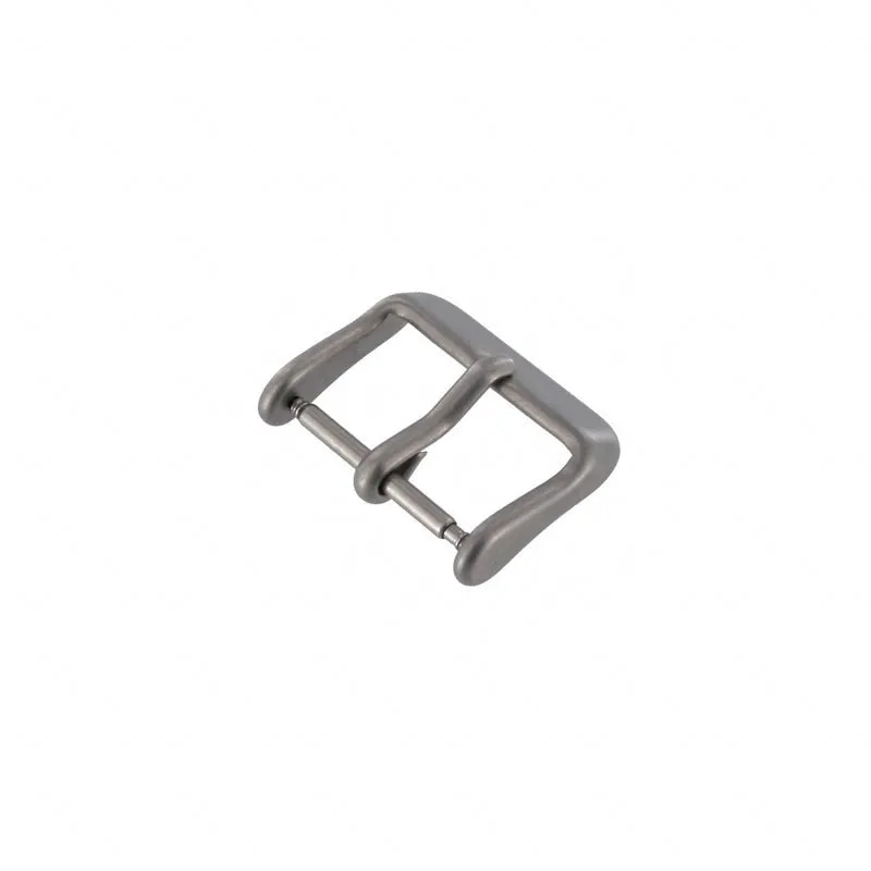 Stainless steel buckle (brushed, polished) 16 mm, 18 mm, 19 mm, 20 mm, 21 mm, 22 mm, 24 mm