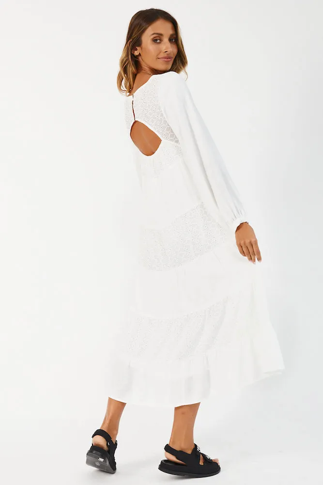 Starlight Maxi Dress White