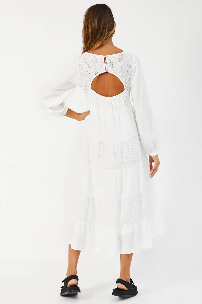 Starlight Maxi Dress White