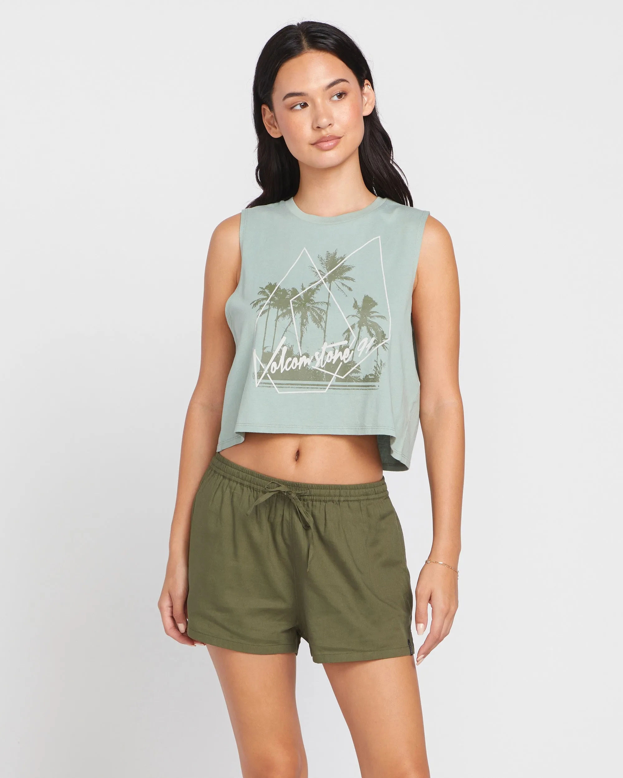 Stone Def Shorts - Army Green Combo