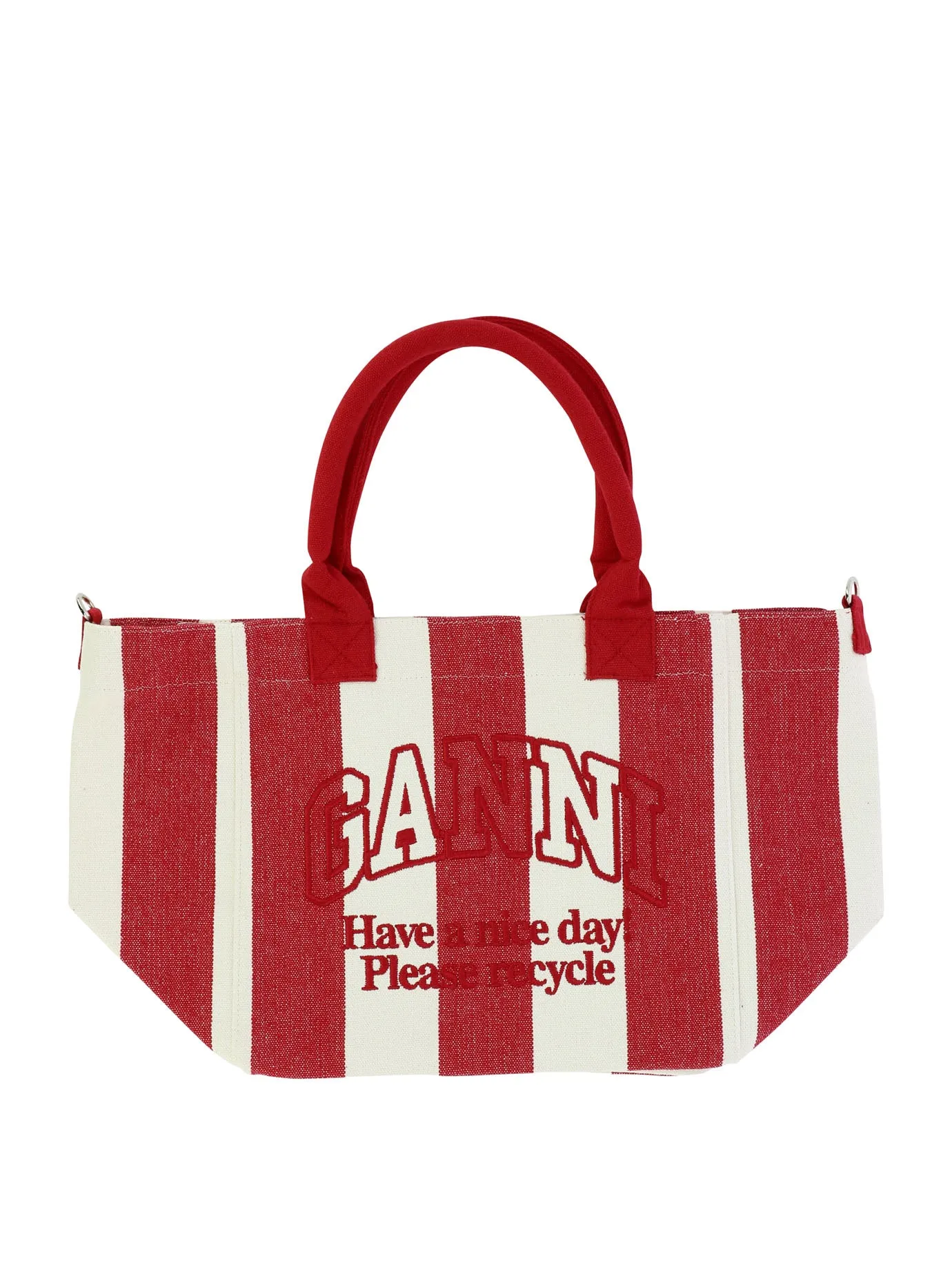 STRIPED TOTE BAG