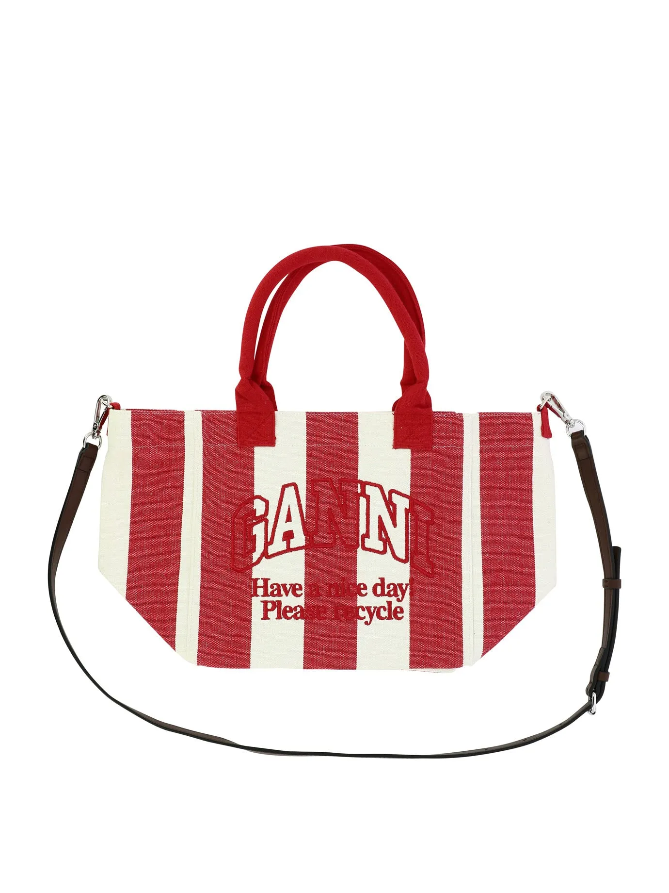 STRIPED TOTE BAG