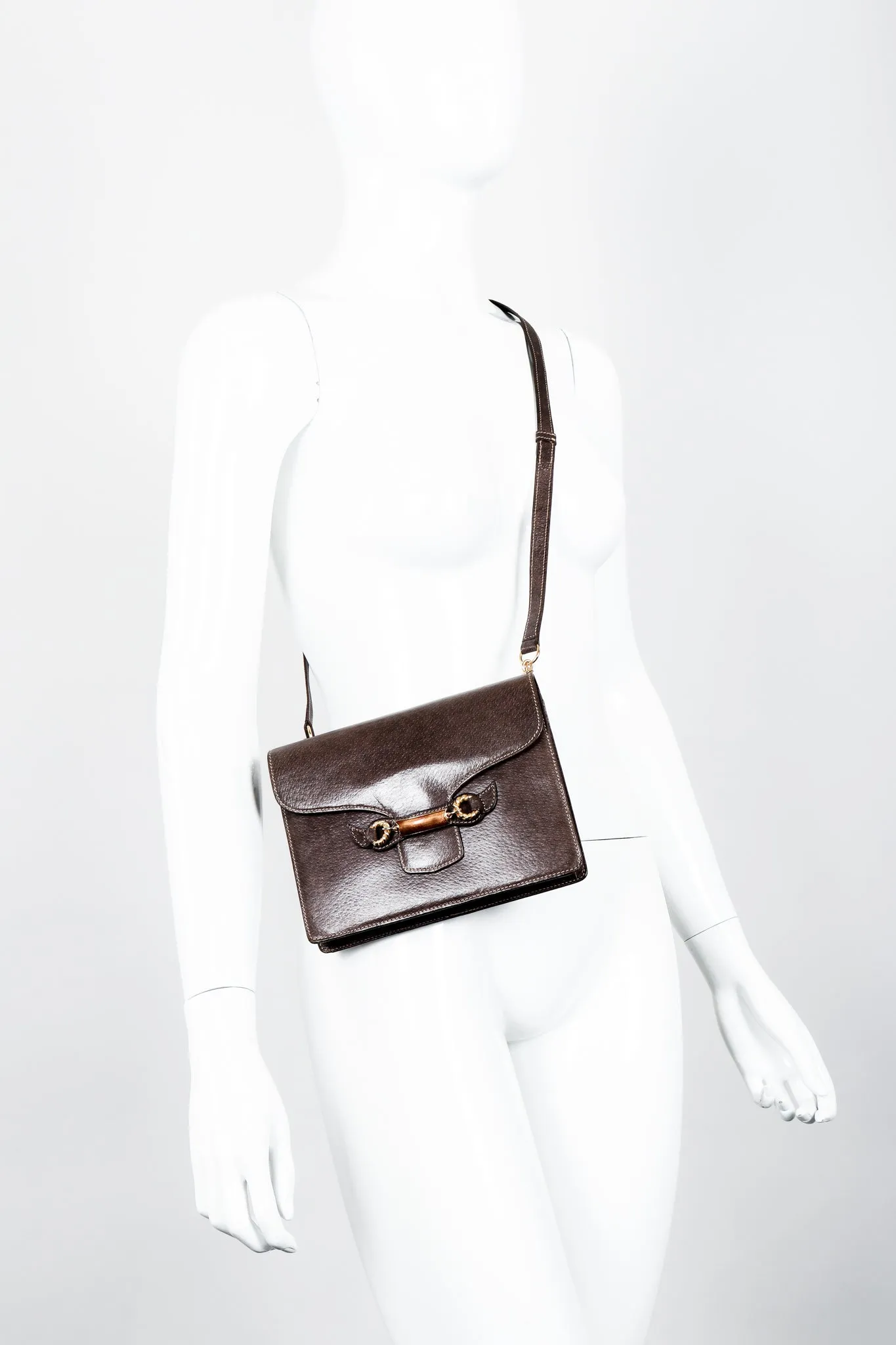 Tab Flap Shoulder Bag