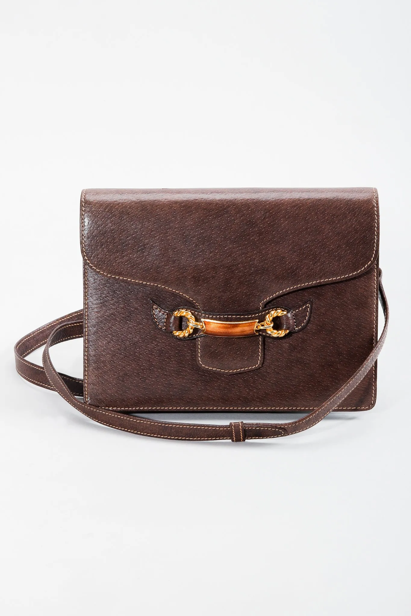 Tab Flap Shoulder Bag