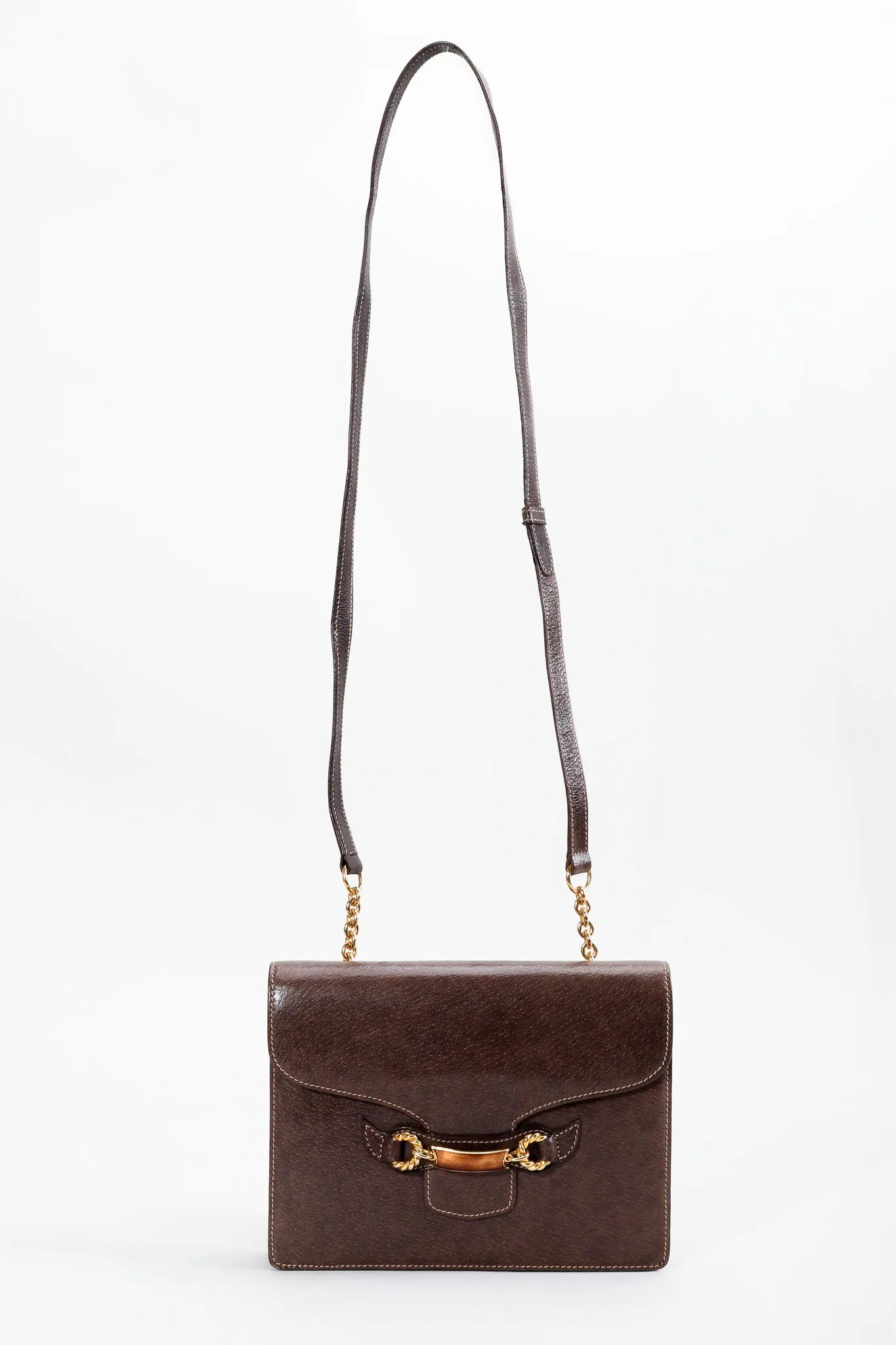 Tab Flap Shoulder Bag