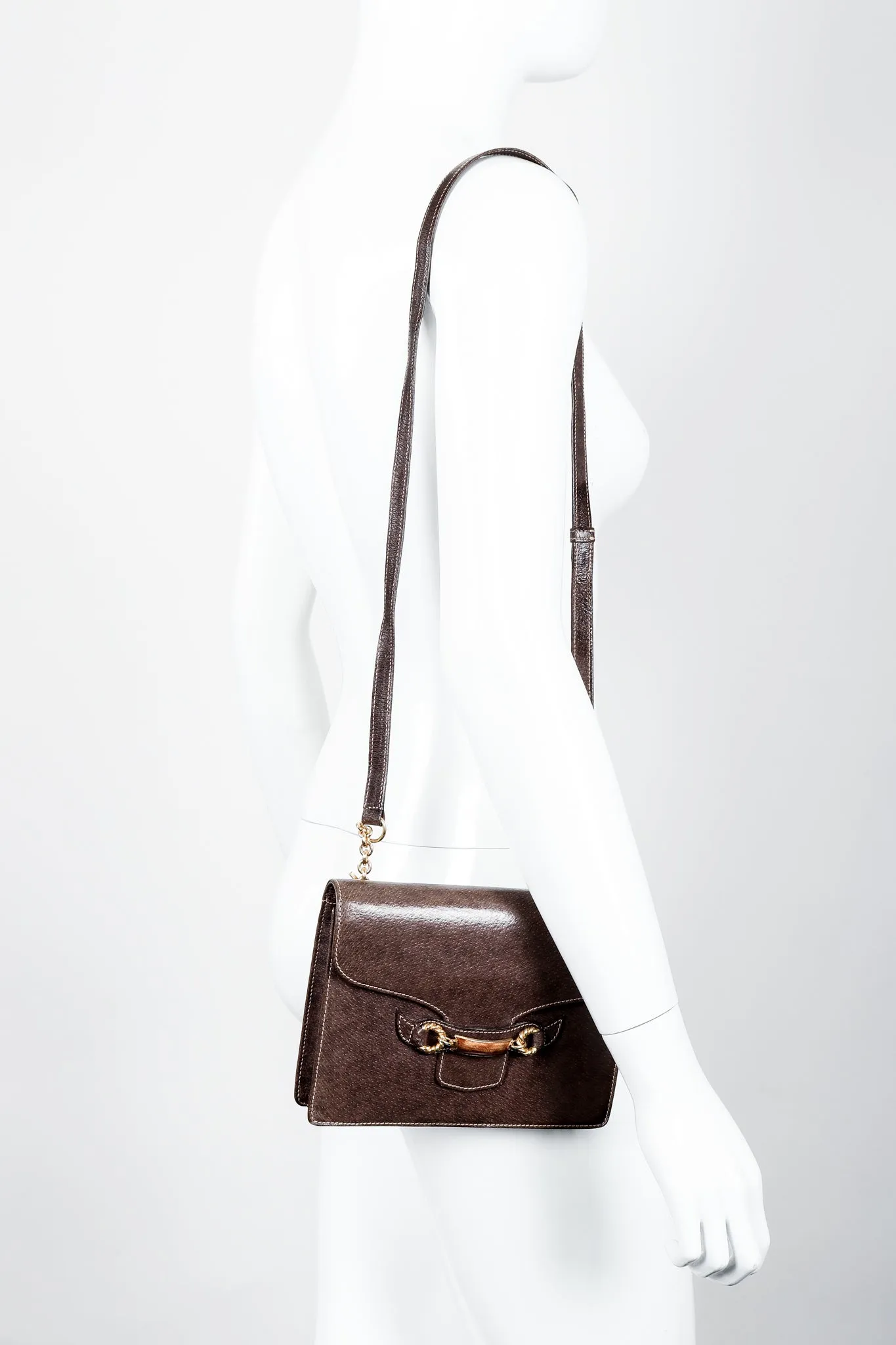 Tab Flap Shoulder Bag