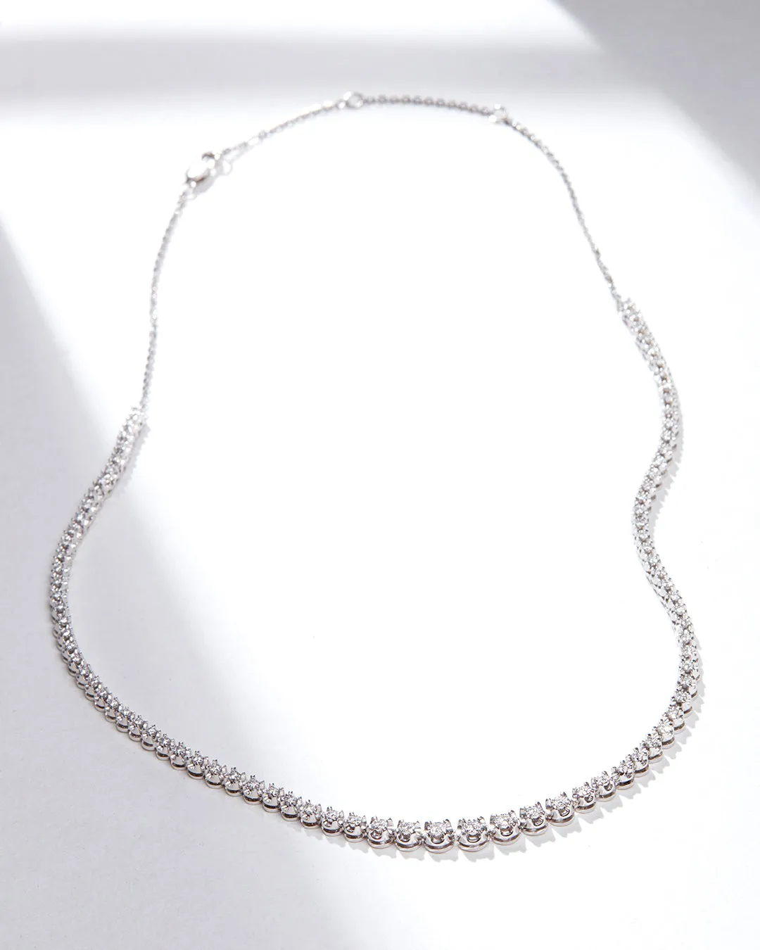 The Pia Tennis Necklace