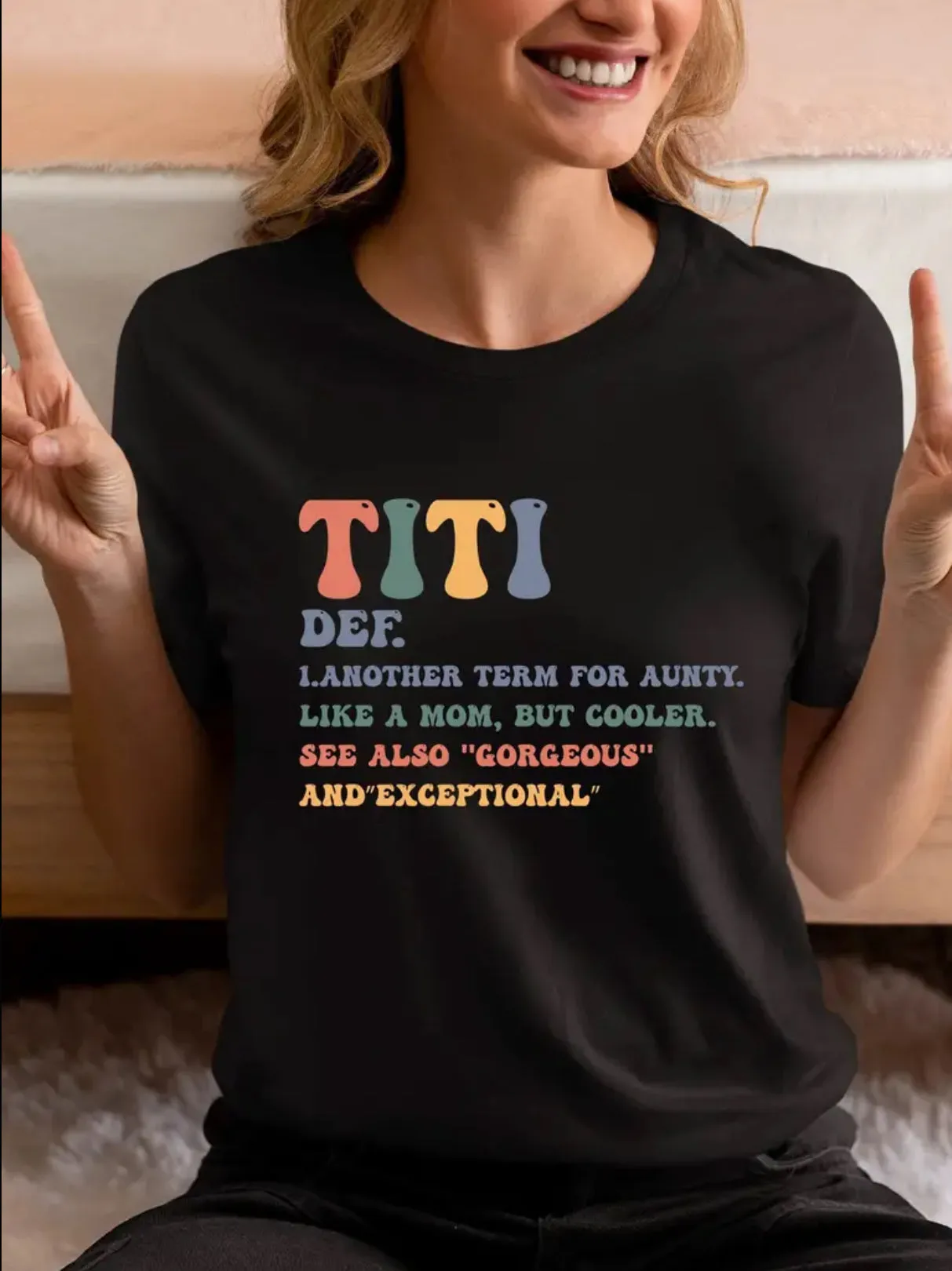 Titi Definition Shirt, Aunt Tee, Up To 2XL