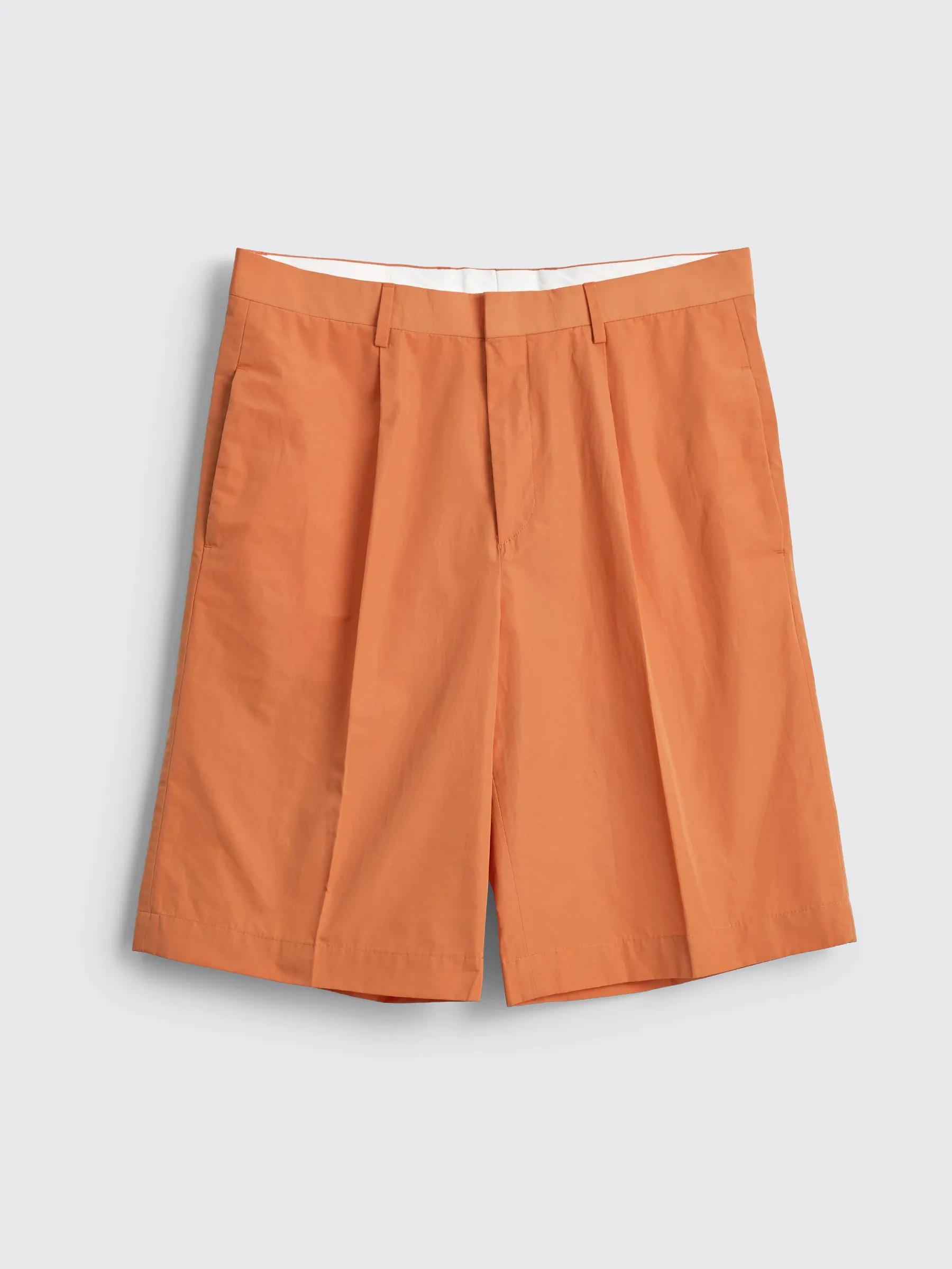 TRES BIEN ATELJ Suit Shorts Safety Orange