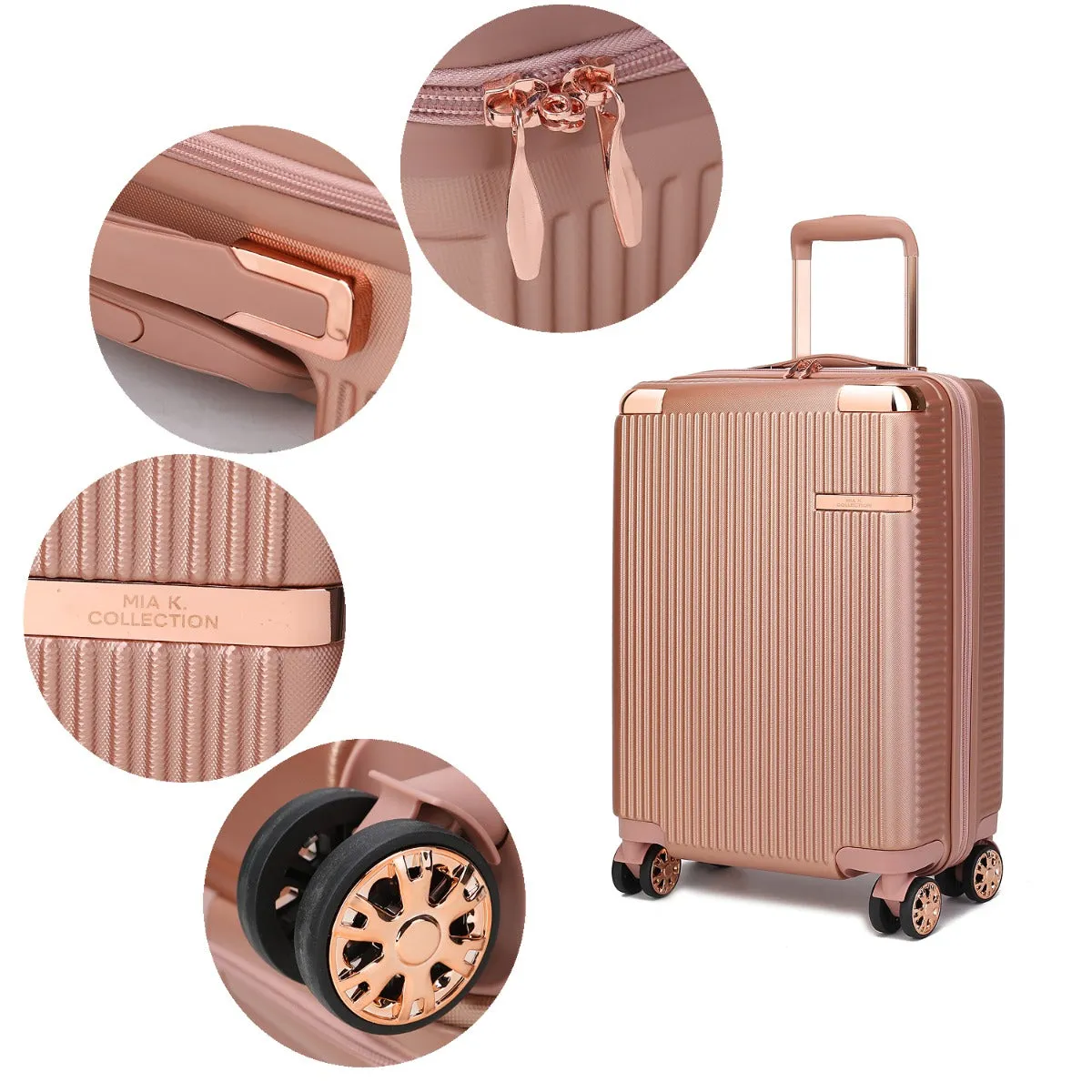 Tulum Carry-on Roller and Cosmetic Case Set