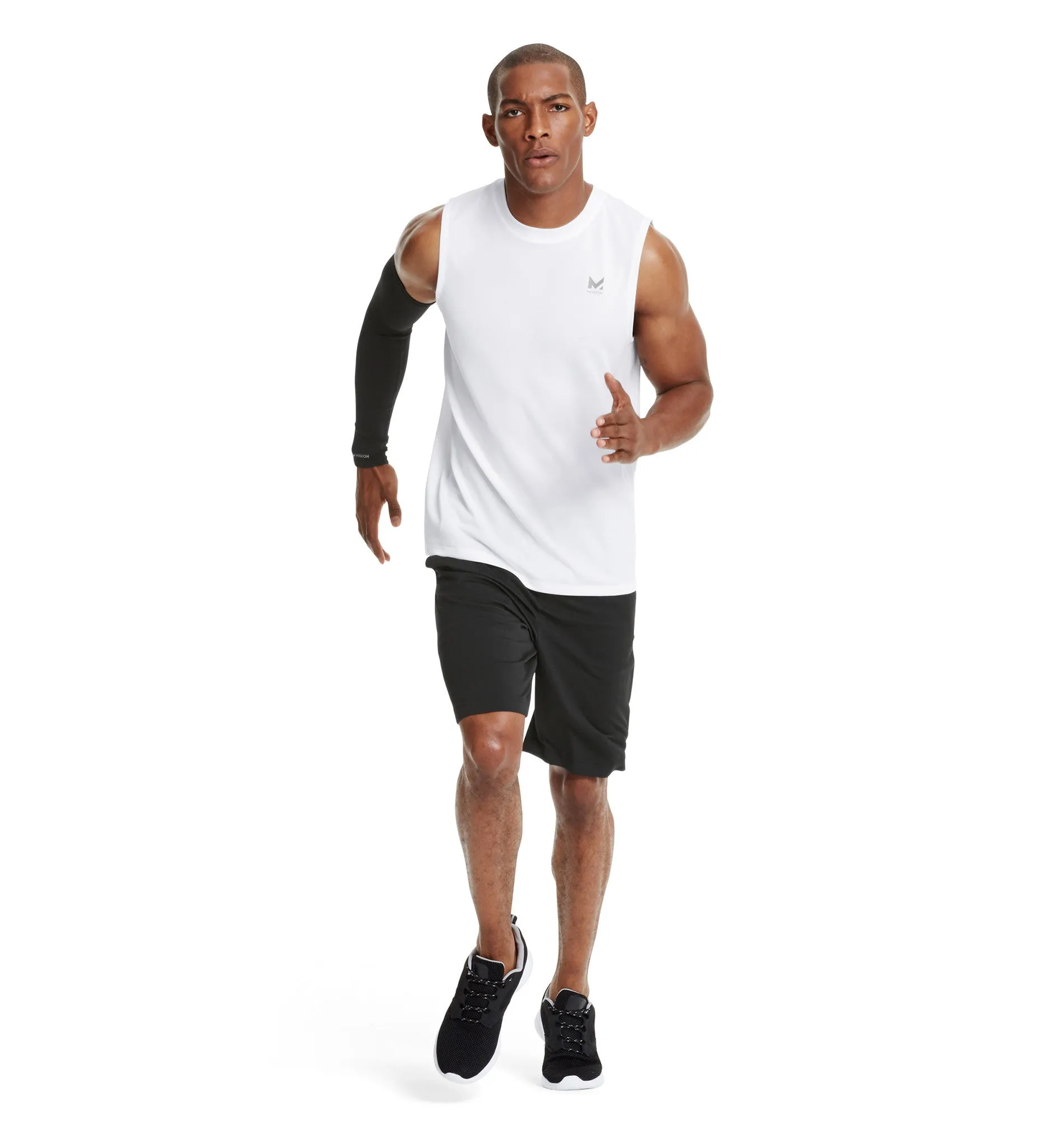 VaporActive Alpha Sleeveless T-Shirt | Bright White