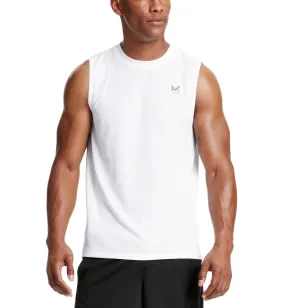 VaporActive Alpha Sleeveless T-Shirt | Bright White