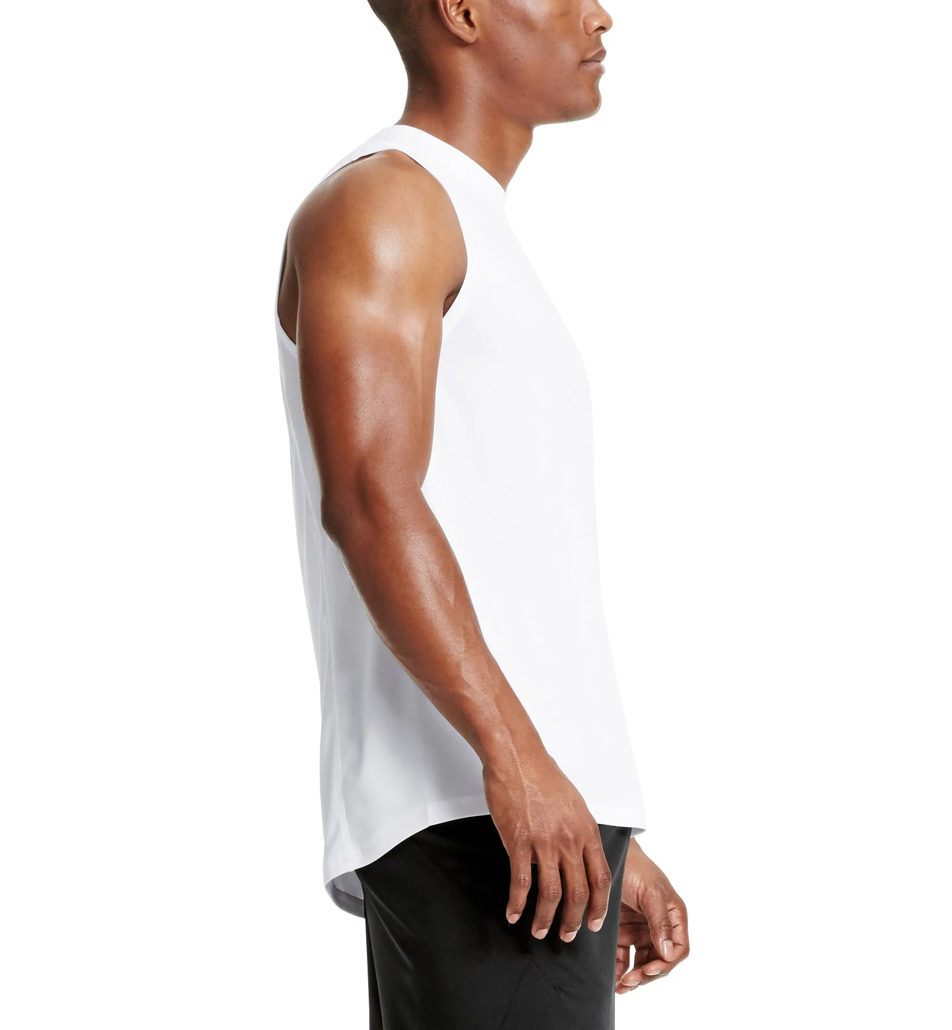 VaporActive Alpha Sleeveless T-Shirt | Bright White