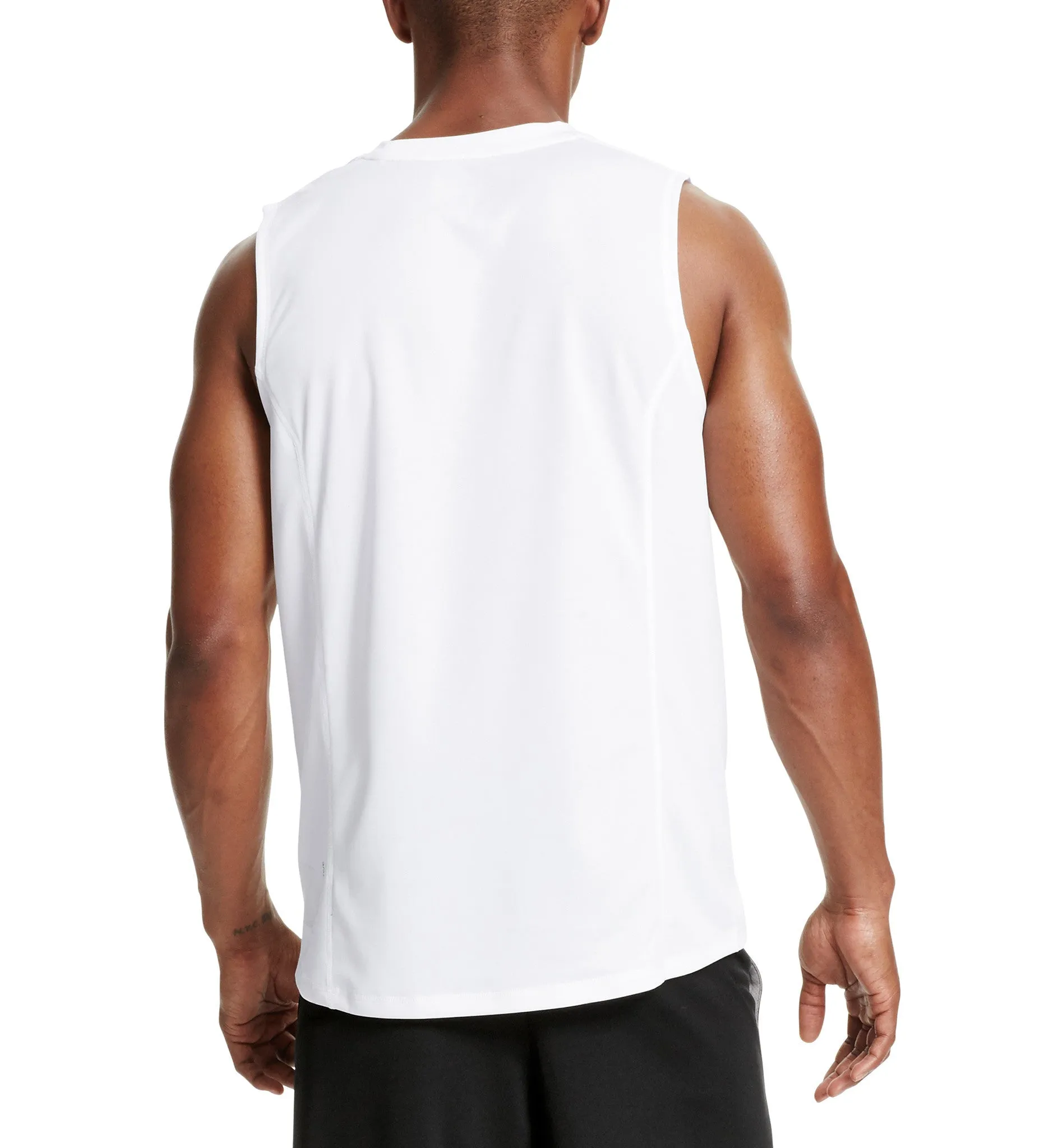 VaporActive Alpha Sleeveless T-Shirt | Bright White