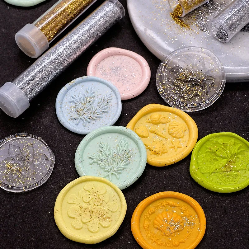 Wax Seal Coloring Decoration Glitter Powder Sequins