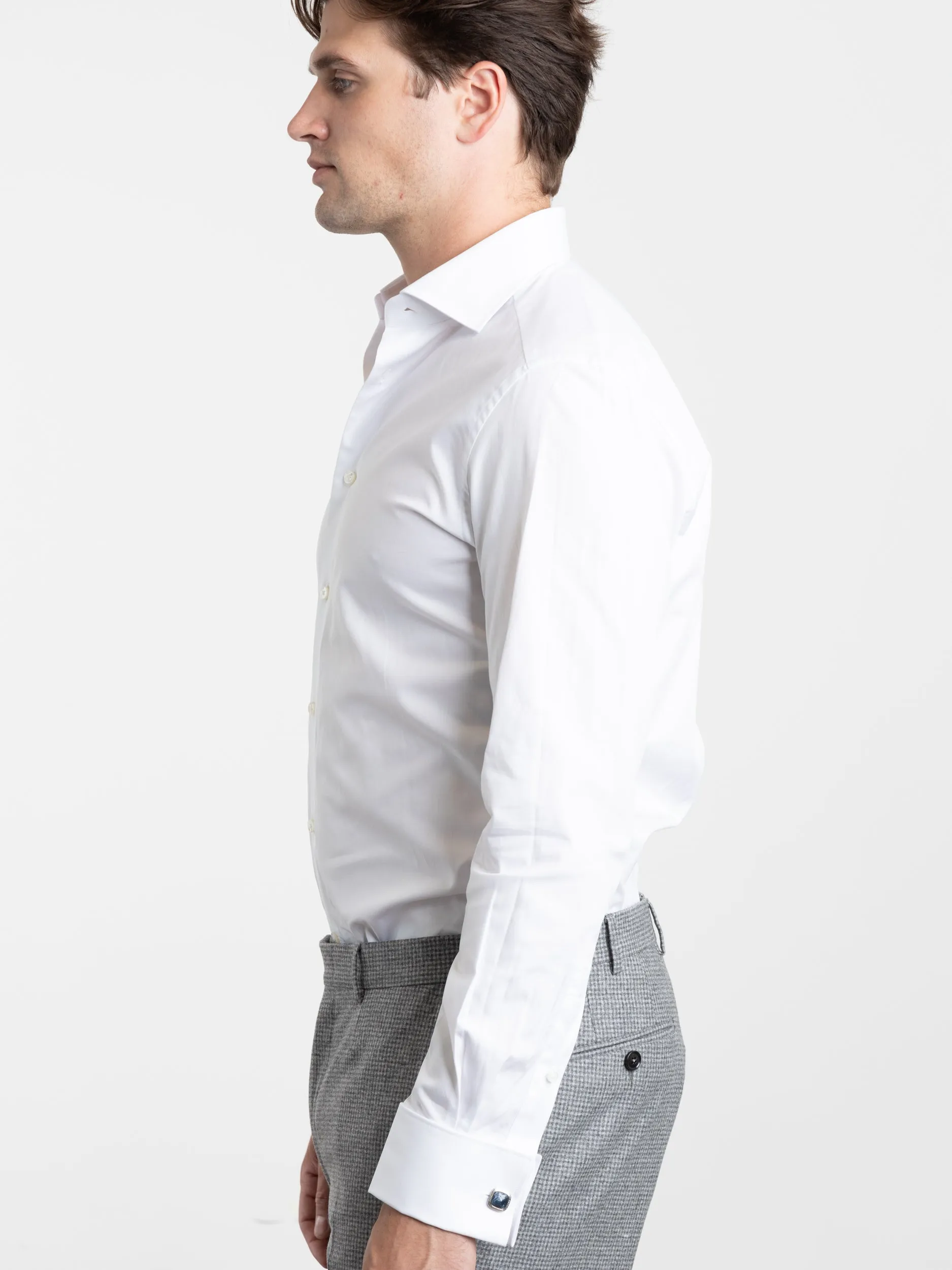 White Trofeo™ Cotton Shirt