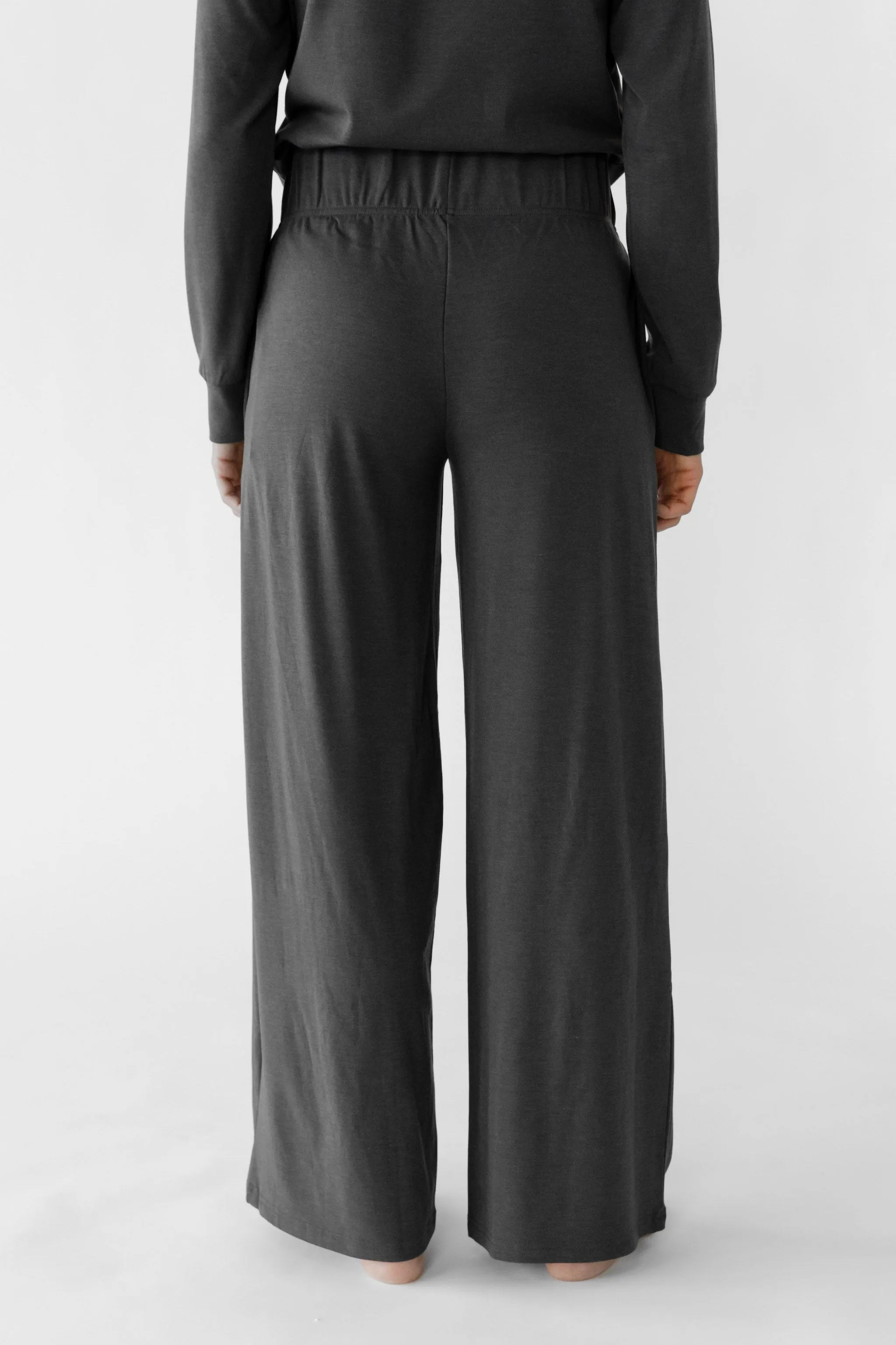 Women's Ultra-Soft Bamboo Wide Leg Pull On Pant TALL